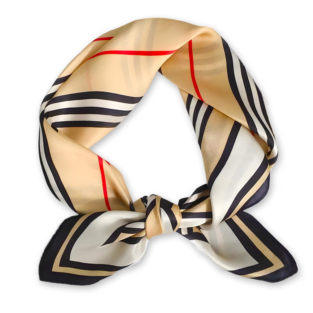 Ciormis 100% Mulberry Silk Scarf-Women's 21''/27''Square Silk Hair Head Scarf Neckerchief with Gift Packaged