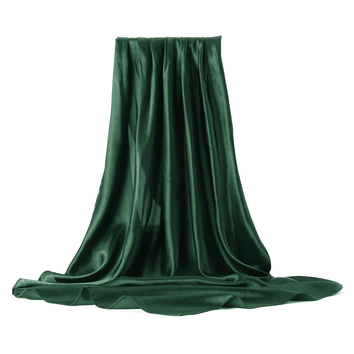 vimate 35" Square Silk Like Head Scarf - Women's Fashion Satin Scarf Bandana for Hair Wrapping at Night.