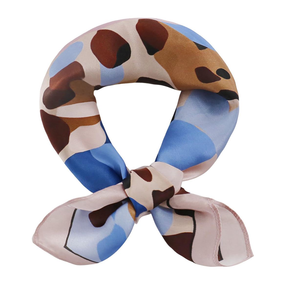 Ciormis 100% Mulberry Silk Scarf-Women's 21''/27''Square Silk Hair Head Scarf Neckerchief with Gift Packaged