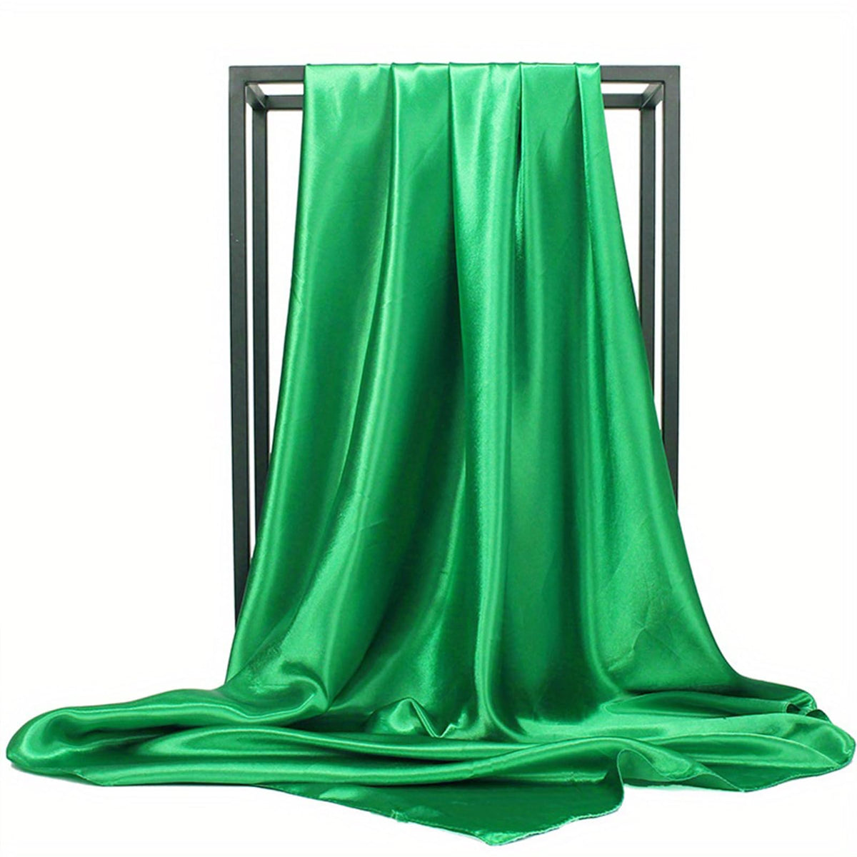 vimate 35" Square Silk Like Head Scarf - Women's Fashion Satin Scarf Bandana for Hair Wrapping at Night.