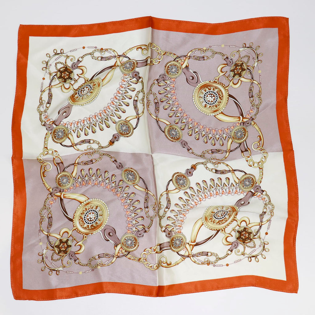 Ciormis 100% Mulberry Silk Scarf-Women's 21''/27''Square Silk Hair Head Scarf Neckerchief with Gift Packaged