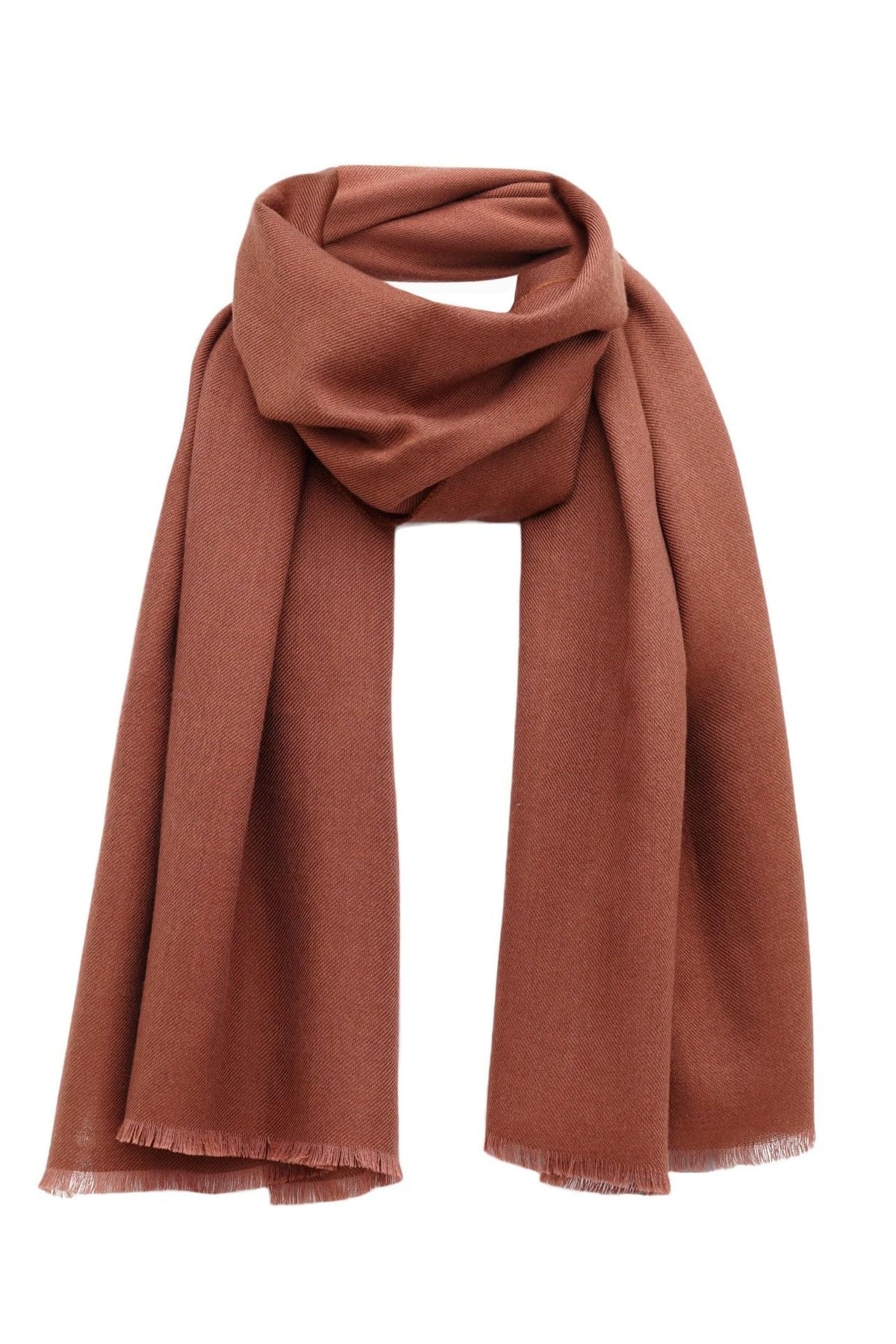 Italian Broad 70% Cashmere and 30% Silk Scarf Shawl Wrap Stole of Premium Quality Super Soft Made in Italy for Woman